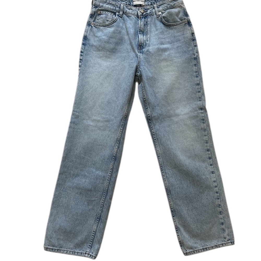 We The Free Light Blue Straight Leg Jeans - Picture 1 of 10